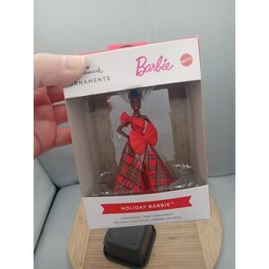 Hallmark Barbie African American Christmas Tree Ornaments‎ Holiday